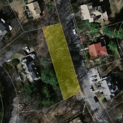 25 Dexter Rd, Newton, MA 02460 aerial view