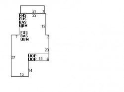 2 Harrington St, Newton, MA 02460 floor plan