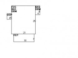 117 Cleveland St, Newton, MA 02465 floor plan