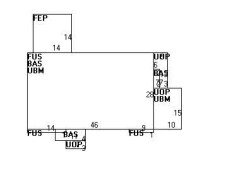 62 Fellsmere Rd, Newton, MA 02459 floor plan