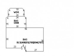 21 Vista Ave, Newton, MA 02466 floor plan