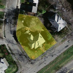 267 Commonwealth Ave, Newton, MA 02459 aerial view