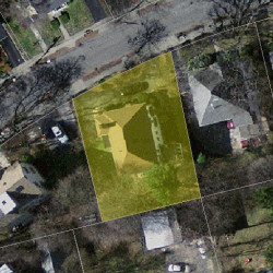 100 Athelstane Rd, Newton, MA 02459 aerial view