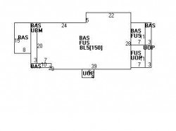 45 Whitney Rd, Newton, MA 02460 floor plan