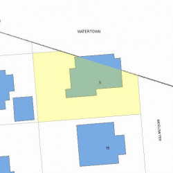 9 Bigelow Ter, Newton, MA 02458 plot plan