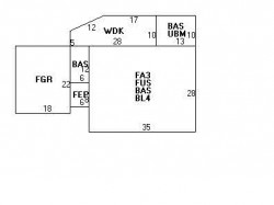 61 Boulevard Rd, Newton, MA 02459 floor plan