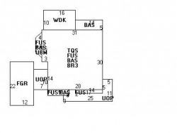 11 Glenwood Ave, Newton, MA 02459 floor plan