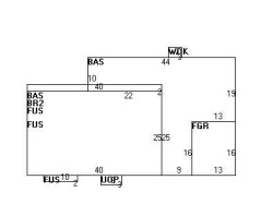 229 Woodcliff Rd, Newton, MA 02461 floor plan