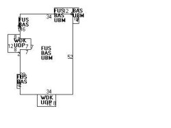 628 Watertown St, Newton, MA 02460 floor plan