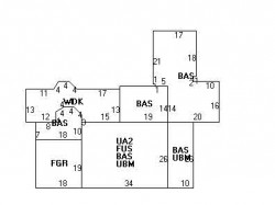 47 Chatham Rd, Newton, MA 02461 floor plan