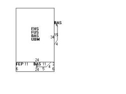 116 Crescent St, Newton, MA 02466 floor plan