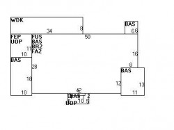 279 Chestnut St, Newton, MA 02465 floor plan