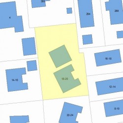 20 Gay St, Newton, MA 02460 plot plan