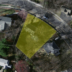 91 Westchester Rd, Newton, MA 02458 aerial view
