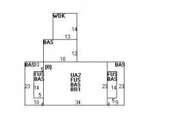 290 Dorset Rd, Newton, MA 02468 floor plan