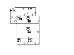 8 Taft Ave, Newton, MA 02465 floor plan