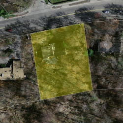 490 Beacon St, Newton, MA 02459 aerial view