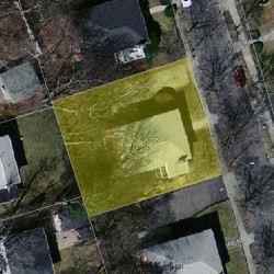 113 Withington Rd, Newton, MA 02460 aerial view