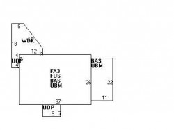 188 Homer St, Newton, MA 02459 floor plan