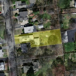 180 Melrose St, Newton, MA 02466 aerial view