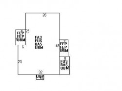 410 Fuller St, Newton, MA 02465 floor plan