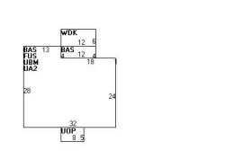 1629 Washington St, Newton, MA 02465 floor plan