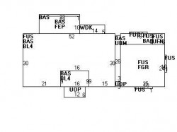 428 Beacon St, Newton, MA 02459 floor plan