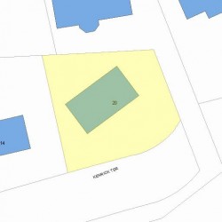 20 Kenrick Ter, Newton, MA 02458 plot plan