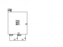 22 Gilbert St, Newton, MA 02465 floor plan