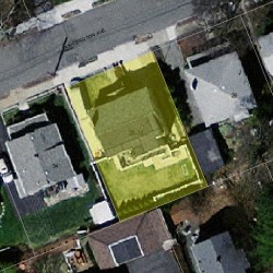 30 Kensington Ave, Newton, MA 02465 aerial view