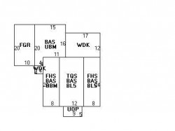 299 Albemarle Rd, Newton, MA 02460 floor plan