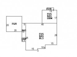 36 Ivanhoe St, Newton, MA 02458 floor plan