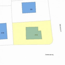2133 Commonwealth Ave, Newton, MA 02466 plot plan
