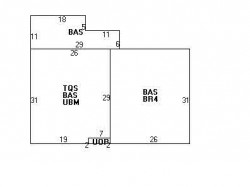 135 Albemarle Rd, Newton, MA 02460 floor plan