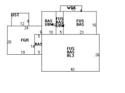 222 Ward St, Newton, MA 02459 floor plan