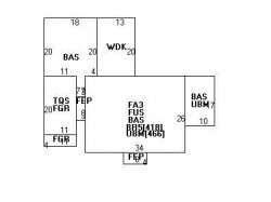 22 Olde Field Rd, Newton, MA 02459 floor plan