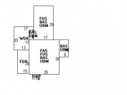 19 Webster Ct, Newton, MA 02459 floor plan