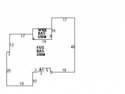 126 Homer St, Newton, MA 02459 floor plan