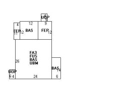 12 Adams St, Newton, MA 02460 floor plan