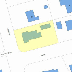 15 Hay Rd, Newton, MA 02459 plot plan