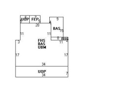 278 Melrose St, Newton, MA 02466 floor plan