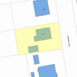 12 Shawmut Park, Newton, MA 02464 plot plan