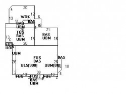 54 Ridge Ave, Newton, MA 02459 floor plan