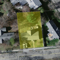 781 Saw Mill Brook Pkwy, Newton, MA 02459 aerial view
