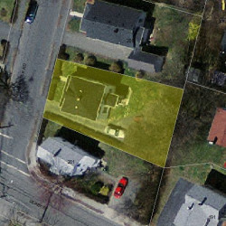 204 Parmenter Rd, Newton, MA 02465 aerial view