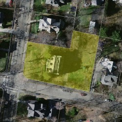 134 Sumner St, Newton, MA 02459 aerial view