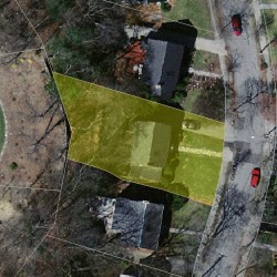 98 Garland Rd, Newton, MA 02459 aerial view