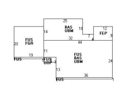 16 Hawthorne Ave, Newton, MA 02466 floor plan