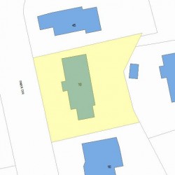 10 Park Dr, Newton, MA 02461 plot plan