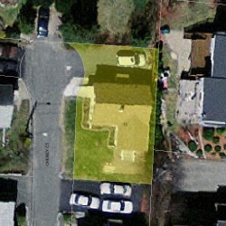 15 Cheney Ct, Newton, MA 02464 aerial view